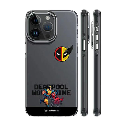 Deadpool/Wolverine iPhone silicone crash-resistant phone case