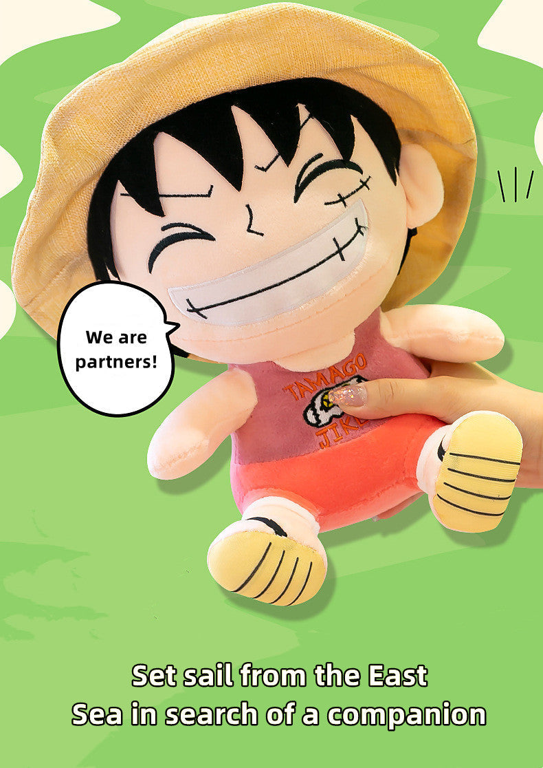 Luffy role modelling lovely Stuffed action figure