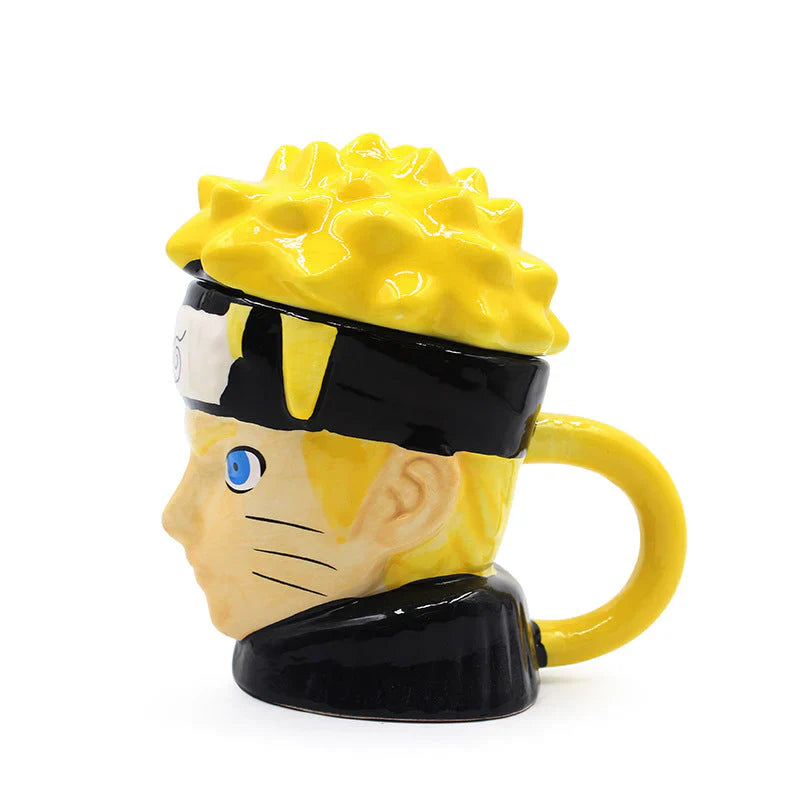 Uzumaki modelling handsome cartoon mark cup