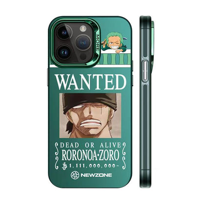 Luffy/Zoro iPhone silicone crash-resistant phone case