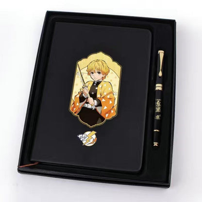 Tanjirou/Nezuko notebook and pen stationery set for smooth writing and exquisite notebooks