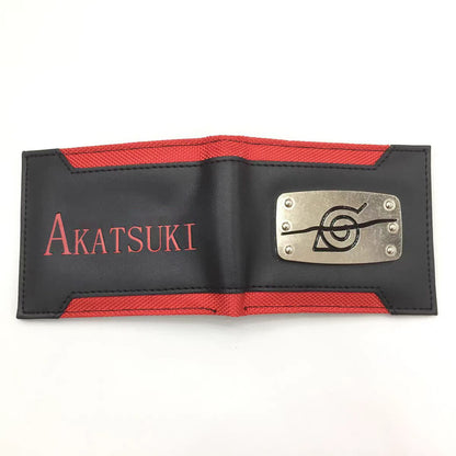 Uchiha Itachi Fashion exquisite wallet, quality leather, reasonable partition, convenient storage style