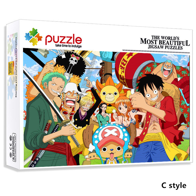 Luffy/Zoro 1000PCS Interesting puzzle