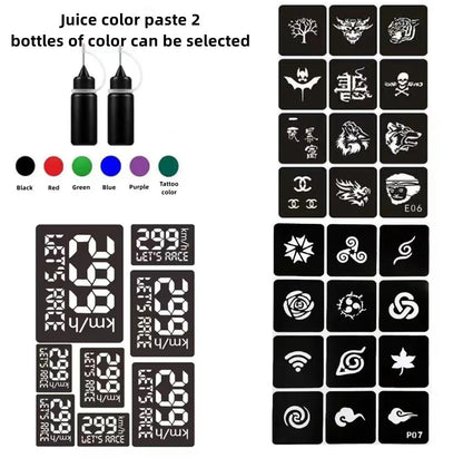 Sasuke Cursed Mark Waterproof men's and women's durable tattoo decals herbal tattoo stickers