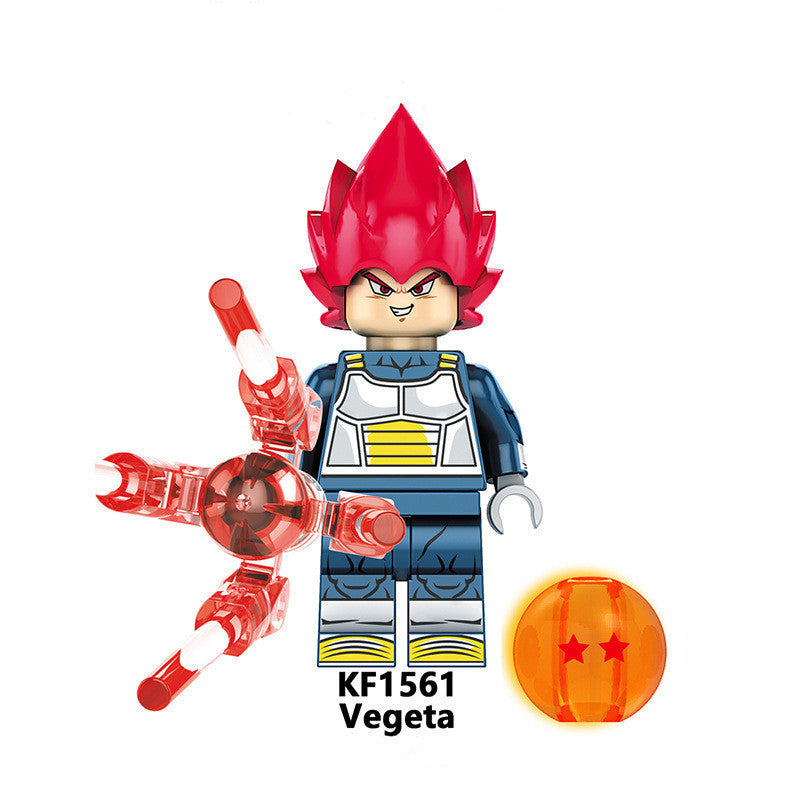 Son Goku/Bejīta Yonsei Figure Building Block Assembly Toy