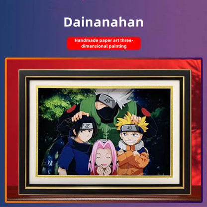 Dainanahan handsome cartoon handicraft 3D drawing