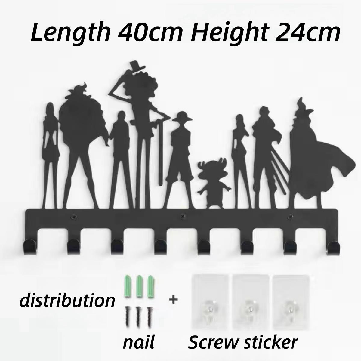 Luffy Straw Hat Pirates clothes hooks