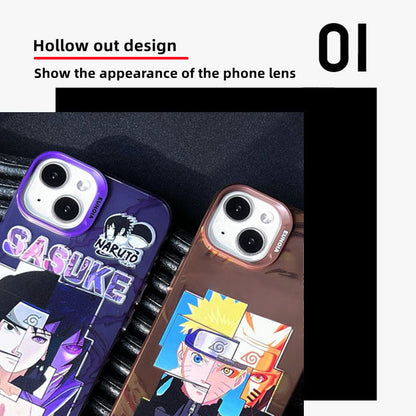 Sasuke/Uzumaki Apple exquisite Trend Silicone Anti-collision phone case