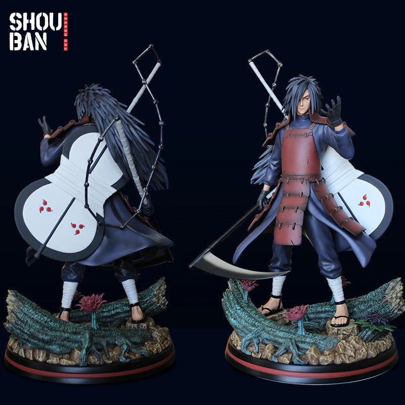 Uchiha Madara double-headed carve gk limited statue model