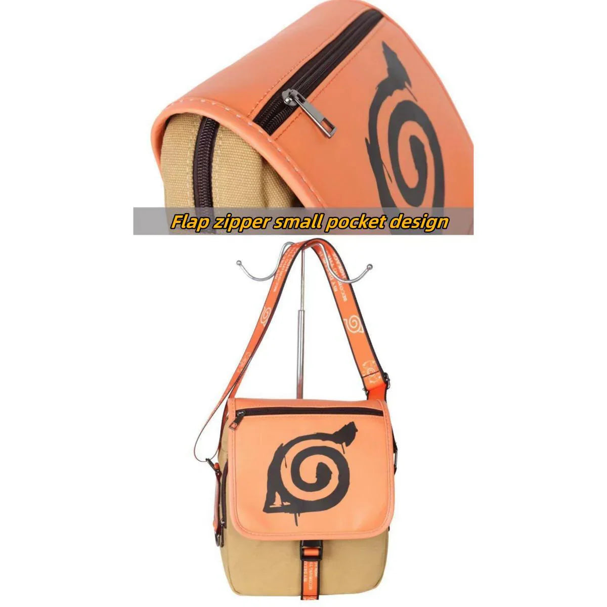 Uzumaki Hokage super handsome niche style backpack student daily use durable