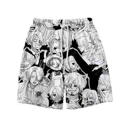 Luffy/Zoro/Sanji/Ace Summer loose home slacks