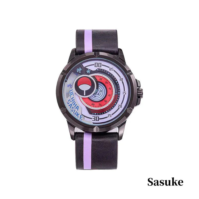 Boruto/Sasuke/Sarada Watch Watch Three degree waterproof watch Sharingan Watch