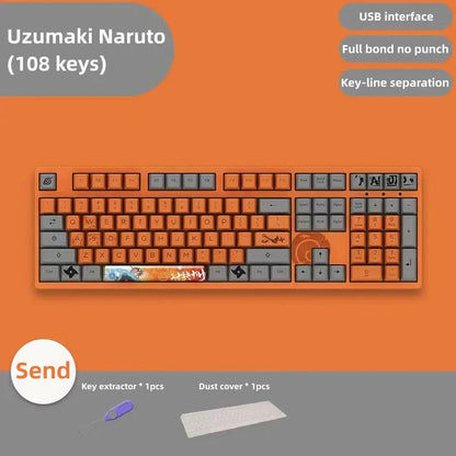 Sasuke Mechanical Keyboard Three-mode wireless RGB backlit gaming esports Keyboard