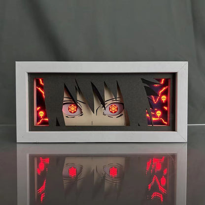 Sasuke/Kakashi/Obito three-dimensional character photo frame decoration