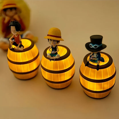 Luffy/Ace/Sabo Atmosphere Decorative Night Lights