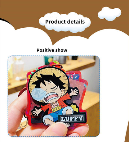 Luffy/Zoro/Nami modelling lovely cartoon keychain blind box