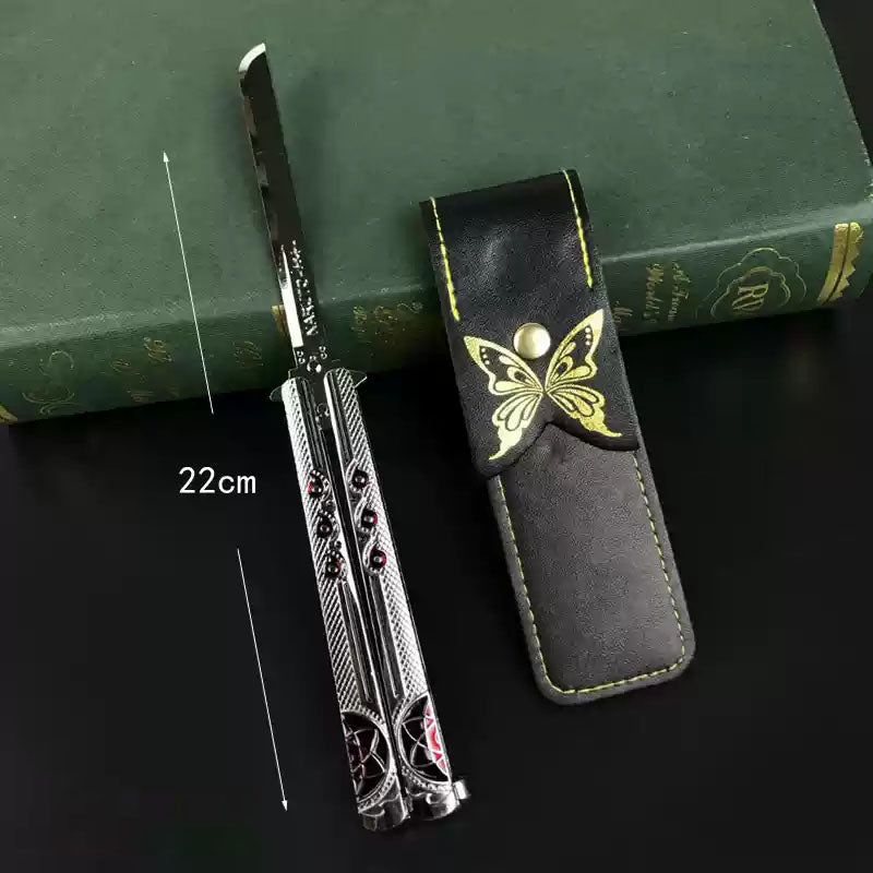 Sasuke/Gaara theme cool butterfly knife collection for fun