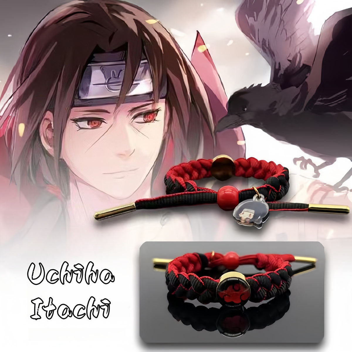 Kakashi/Sakura/Sasuke bracelet shoelace braided hand rope A bracelet suitable for gifts