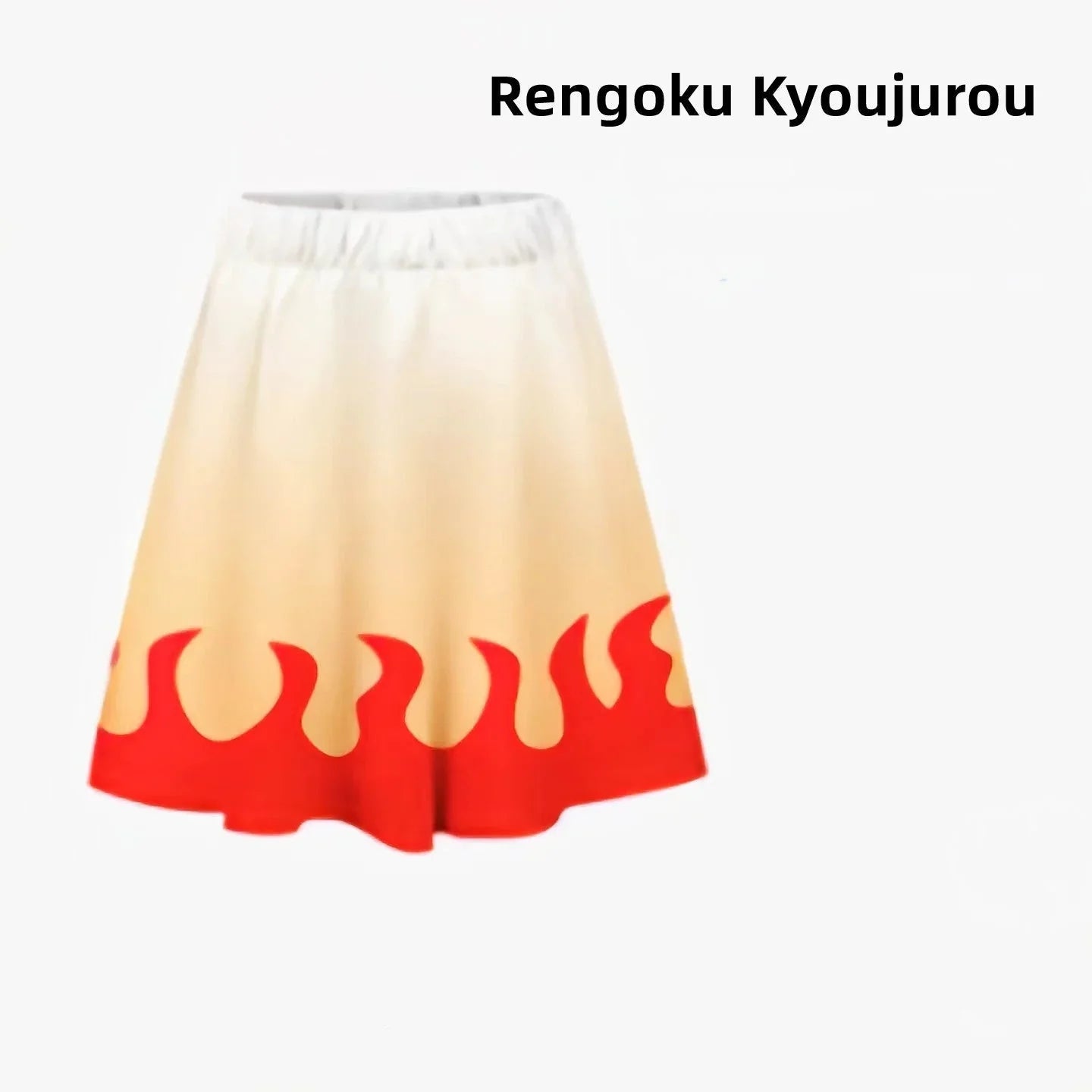 tanjiro/nezuko Comfortable soft skirt with character pattern