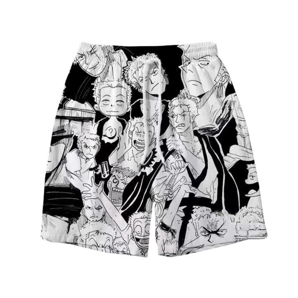 Luffy/Zoro/Sanji/Ace Summer loose home slacks