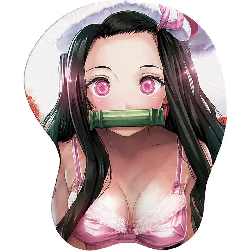 Nezuko Cute, sexy, funny and comfortable silicone mouse pad