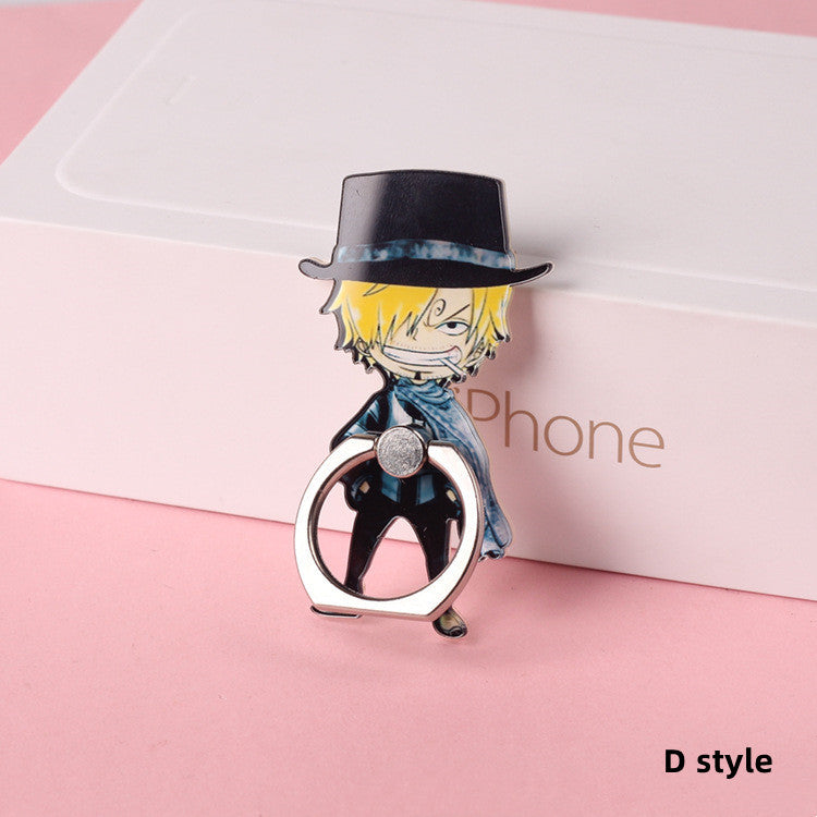 Luffy/Chopper/Sanji character sticker phone holder