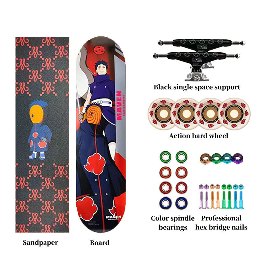 Boruto/Sarada Skateboard Professional skateboard Exquisite pattern skateboard