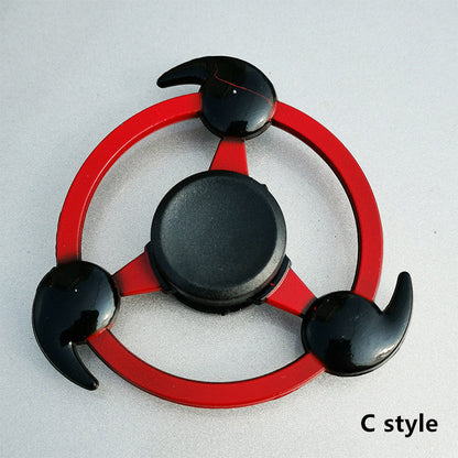 Sharingan Figure using metal hand fidget spinner relieve stress toy