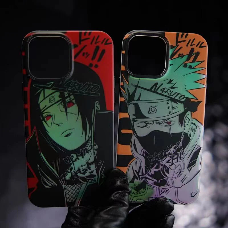 Itachi/Kakashi Apple exquisite Trend Silicone Anti-collision phone case