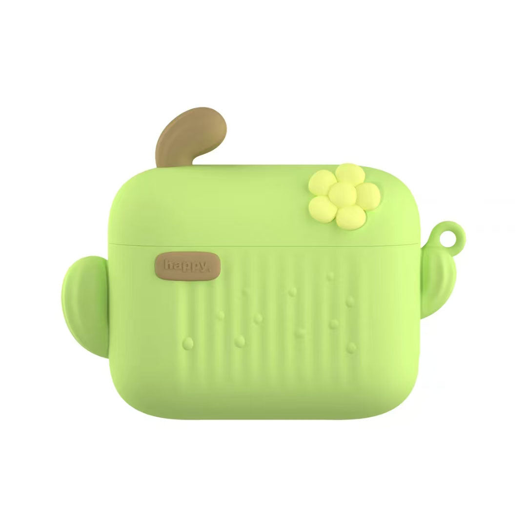 Small suitcase, cactus mute toy