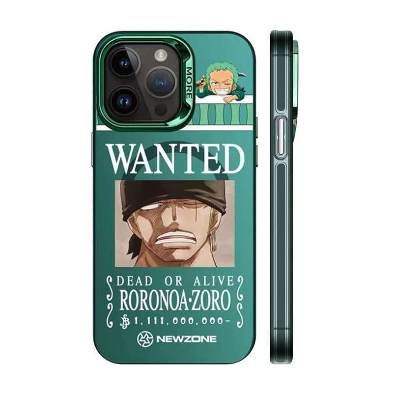 Luffy/Zoro iPhone silicone crash-resistant phone case