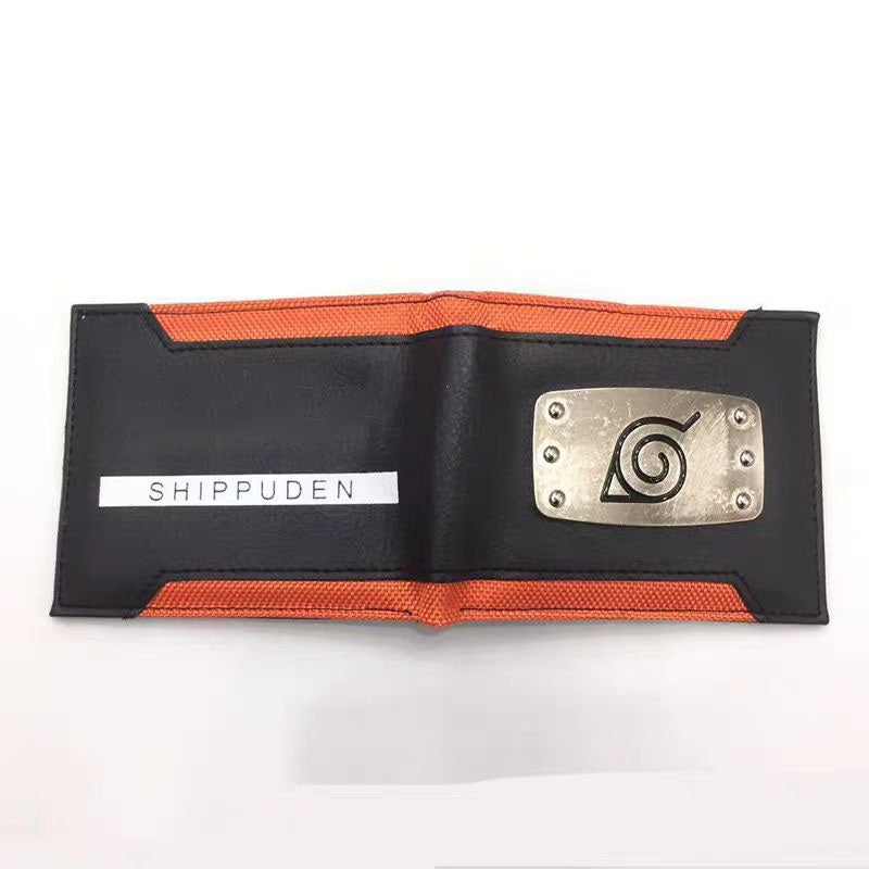 Uchiha Itachi Fashion exquisite wallet, quality leather, reasonable partition, convenient storage style