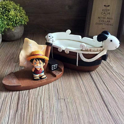 Luffy Going Merry Ashtray Creative Personality Ashtray with Lid