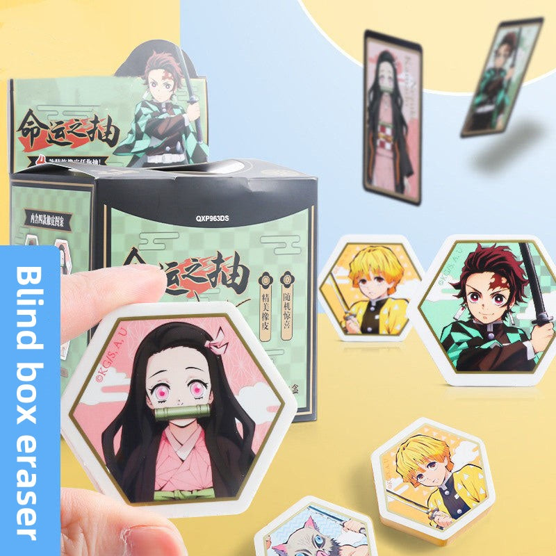 Kamado Tanjirou Character Stationery Eraser Blind Box