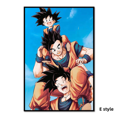 Son Goku/Bejīta Yonsei handsome handicraft doodle digital oil painting