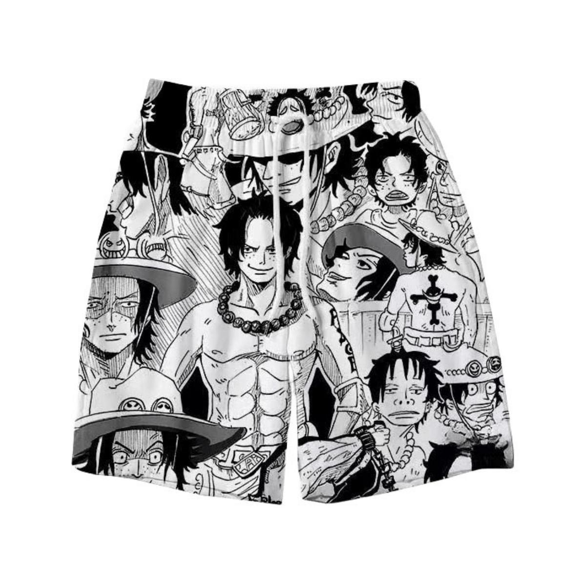 Luffy/Zoro/Sanji/Ace Summer loose home slacks