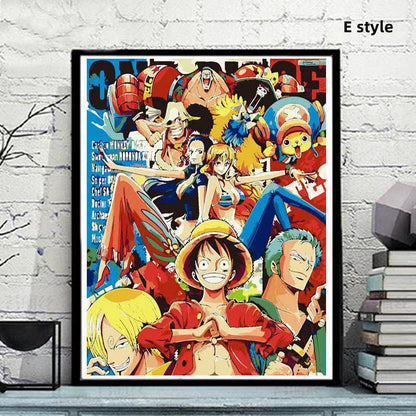 Luffy/Zoro/Nami handsome handicraft doodle digital oil painting