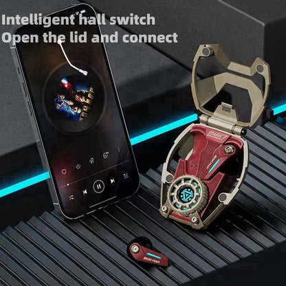 Iron Man MR28 Mech style gaming noise-cancelling sports anti-drop Bluetooth headset