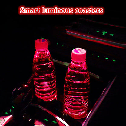 Sharingan Car 7 Color Changing Intelligent Sensing Coasters