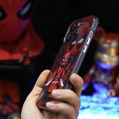 Deadpool/Wolverine iPhone silicone crash-resistant phone case