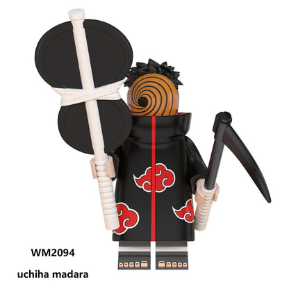 Zetsu/Hoshigaki Kisame/Uchiha Madara/Uchiha Itachi Figure Building Block Toy