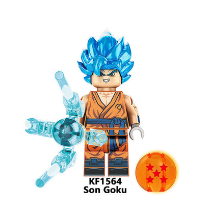 Son Goku/Bejīta Yonsei Figure Building Block Assembly Toy