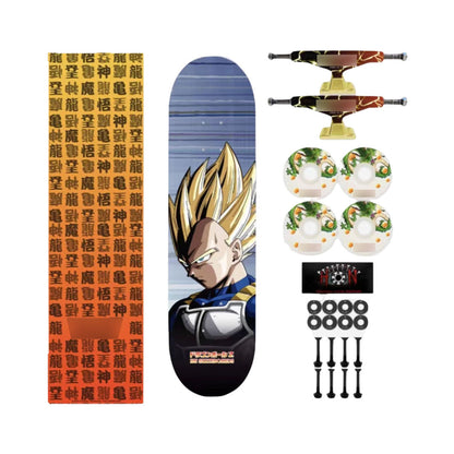 Goku/Vegeta Professional Fine Pattern Skateboard(Size:80CM×20CM)