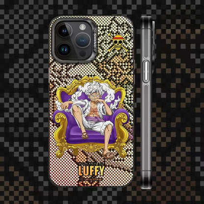 Luffy/Zoro iPhone silicone crash-resistant phone case