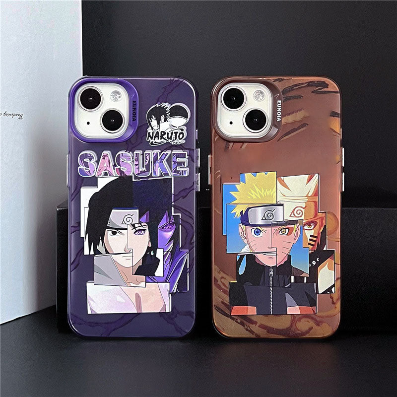 Sasuke/Uzumaki Apple exquisite Trend Silicone Anti-collision phone case