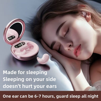 Mickey/Minnie Bluetooth Wireless Sleep Headphones, Soft and Comfortable, Sleep Aid Noise Reduction, Enjoy Tranquil Dreams, Portable Lighted Makeup Mirror