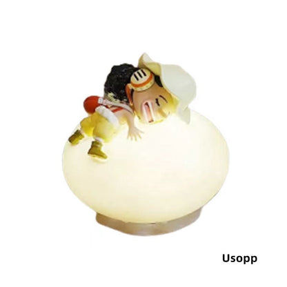 Luffy/Zoro/Nami/Sanji modelling lovely cartoon Small night light