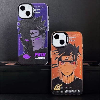 Sasuke/Uzumaki Apple exquisite Trend Silicone Anti-collision phone case