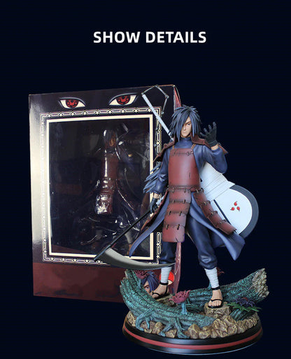 Uchiha Madara double-headed carve gk limited statue model