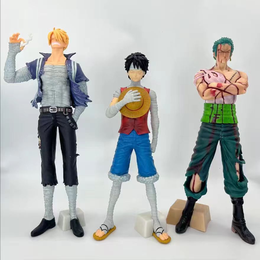 Luffy/Sanji/Zoro handsome character model sculpture